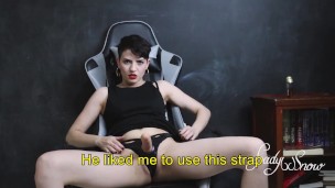 JOI - Punheta guiada com a minha cinta