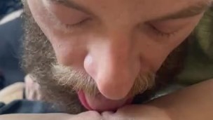 Intimate and passionate pussy loving POV