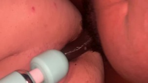Close up on his dick in my pussy