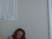 AngelGrave Fucks Princess Pretty Pink and has Multiple Hard Orgasms on a Large Dildo 11/16