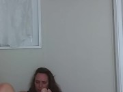 AngelGrave Fucks Princess Pretty Pink and has Multiple Hard Orgasms on a Large Dildo 12/16