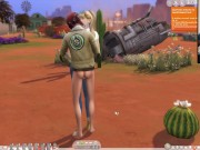 The Sims 4: Hot sex in the desert storm 1/16