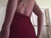 doing striptease to my boss on cam, while my husband took a shower 8/16