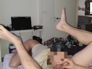 this latin college girl sings to him to eat my whole ass balls cock to get cum from her daddy 9/16