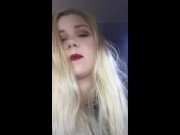 Caught Blonde PAWG Teen Cumming in the Car - Public Voyer - effygracecams 2/16