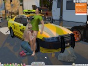 The Sims 4:Outdoor sports car passion sex 6/16