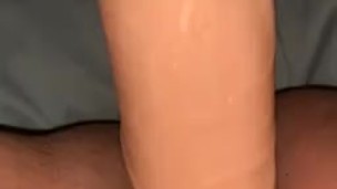 9” dildo fuck