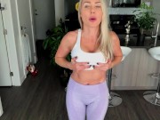 Yoga Pants Muscle Worship & Wimp Humiliation 5/16