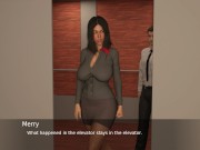 Project Hot Wife - Naked on the lift (55) 9/16