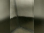 My friends girl friend caught me jacking off in hotel elevator