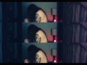 THICK TATTED BABE FUCKS HER STEP MOMMY SO HARD SHE SCREAMS AND BEGS HER TO STOP  11/16