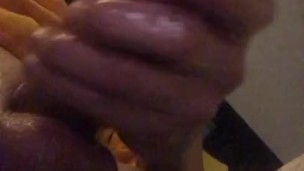 Pumped my big cock