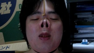 Nose hook masturbation6　No sound
