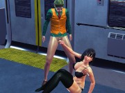 Sexy Onepunchman Fubuki Face Fucked By Joker 2/16