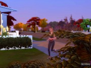 Paying Athlete to Have Lesbian Sex in Public - Sexual Hot Animations 2/16