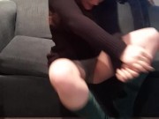 Attempt 1 to eat myself out!! Lol 14/16