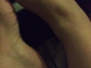 New Feet fetish look at my feet looks so good