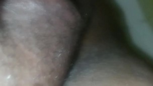 BBW with fat pussy pissing