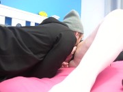 Milf Undergoes a Rough Clit Torture And Fisting After Squirting All Over The Bed