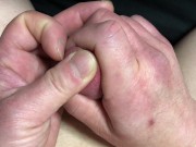 ぷよぷよボールでオナニー。尿道からなるべくたくさん膀胱に入れていくと、前立腺や括約筋が刺激されて気持ちいいです。再撮影version - Screenshot 4 of 16 - Small Dick