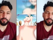 Vegeta's wife's sensual body