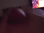 Cummin On A Buddies Couch