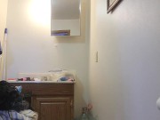 Stripping before my shower