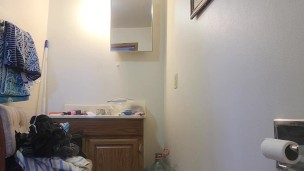 Stripping before my shower
