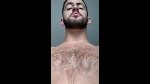 Alpha Male domination degradation slut straining - hairy chested verbal stud