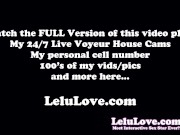 Homemade pornstar behind the scenes of creampies foot fetish face sitting asshole & pussy closeups upskirt & more - Lelu Love 15/16