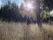 Always ready for an outdoor fuck! Walking outside is such a turn on for us 1/16