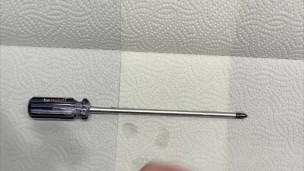 18cm Schraubendreher im Schwanz | insertion | pain | first time | kleon1989