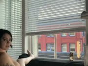 squirting for strangers outside(dirty talk)  7/16