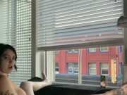 squirting for strangers outside(dirty talk)  8/16