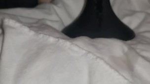 Riding the butt plug like imaging riding a daddys dick