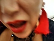 Magic boobs big nipples of my mature slutwife! And of course this whore will suck my dick! 6/16