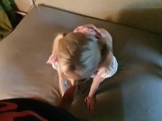 Fucking my stepsister in the mouth & in the pussy parents at work (Mila cry) 9/16