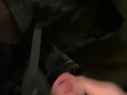 Elle veut du sperme dans sa culotte noir