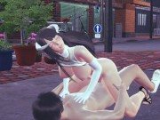 Overlord Albedo best blowjob and cowgirl 14/16