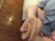 I wish I had a real dick to suck