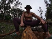 log skinning virgin no more 7/16