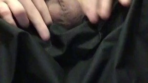 Went from stroking a BBC Dildo, to dbl barrel fleshlight, to riding it in my ass