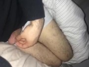 Rubbing Cock Until Gets Hard