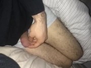 Stroking Hard Arabic Muscle Cock