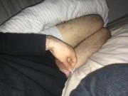 Rubbing Hard Arabic Cock