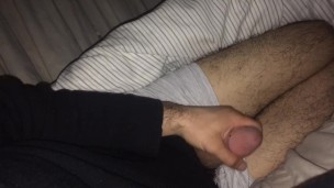 Male Stroking Hard Cock Tease