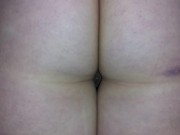 Hot Wife shows off perfect round white ass in her new skirt 14/16