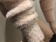 Мой парень подглядывал за мной в примерочной, и кончил мне на трусики 3/16