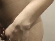 Мой парень подглядывал за мной в примерочной, и кончил мне на трусики 8/16