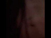 Watching porn using dildo and getting sucked off  11/16